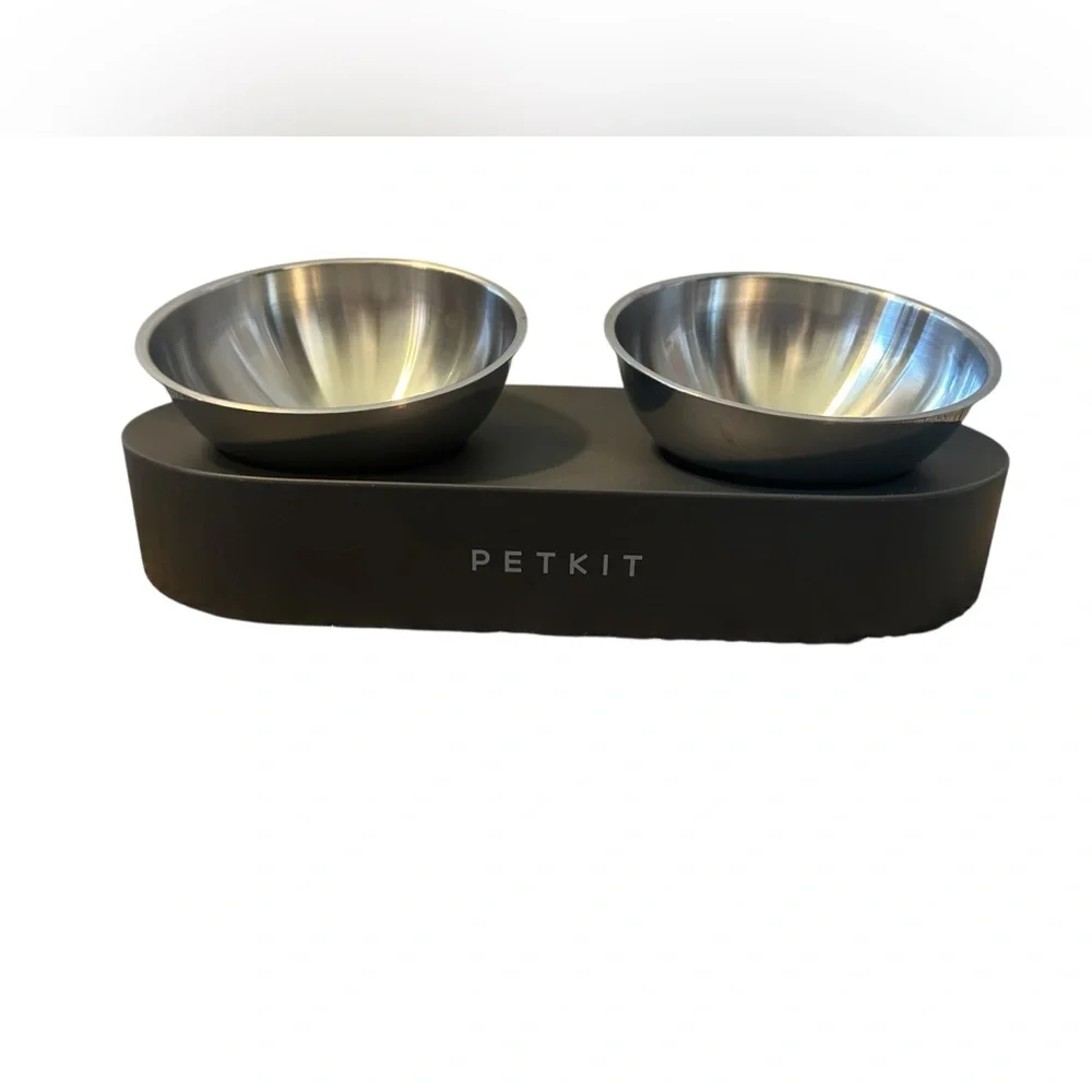 Raised/Elevated Stainless Steel Cat/Dog Food Dishes